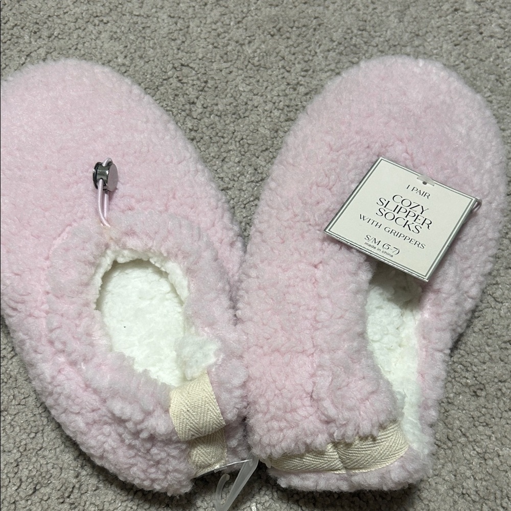 Target Pink Cozy Slippers
